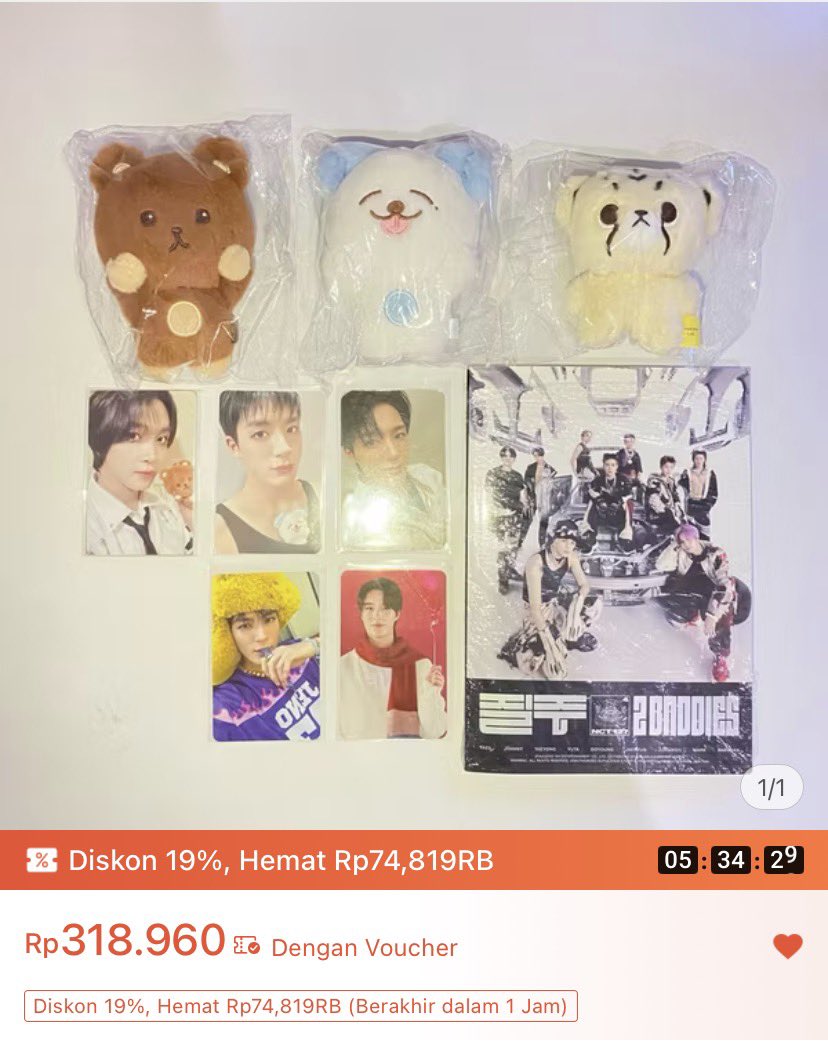 ddjjopoo's tweet photo. wts doll mark cheetah lee 10cm tag kuning + album only nct 127 2baddies inc pack admin after https://t.co/gG2InXh7UT