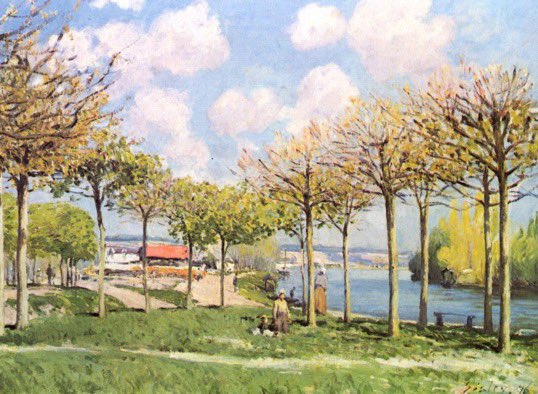 allontanarsio's tweet photo. Les paysages ensoleillés d'Alfred Sisley https://t.co/4hGlqjjtPH