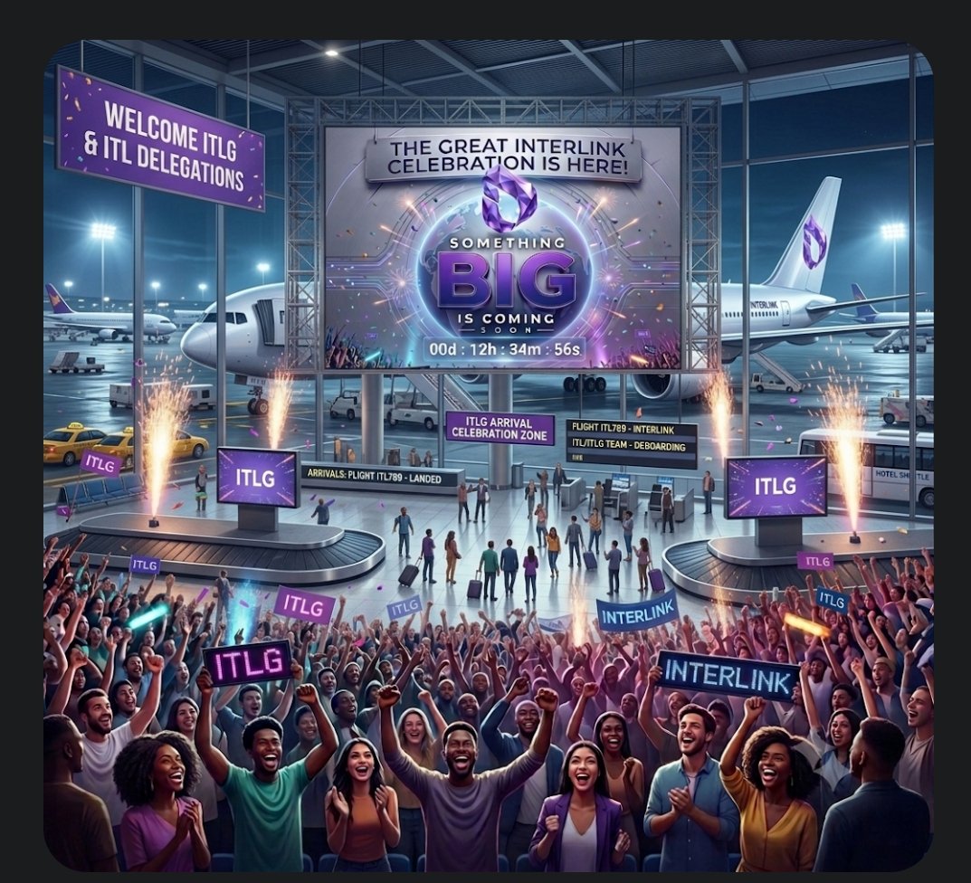 AMuhammad25513's tweet photo. A Grand Welcome to the Interlink Celebration! ✈️🎉
ITLG delegates have arrived, and the countdown to something BIG has begun. Join the excitement and be part of the future! 🚀
#INTERLINK #ITLG #ITL https://t.co/e3DQwL0P4r