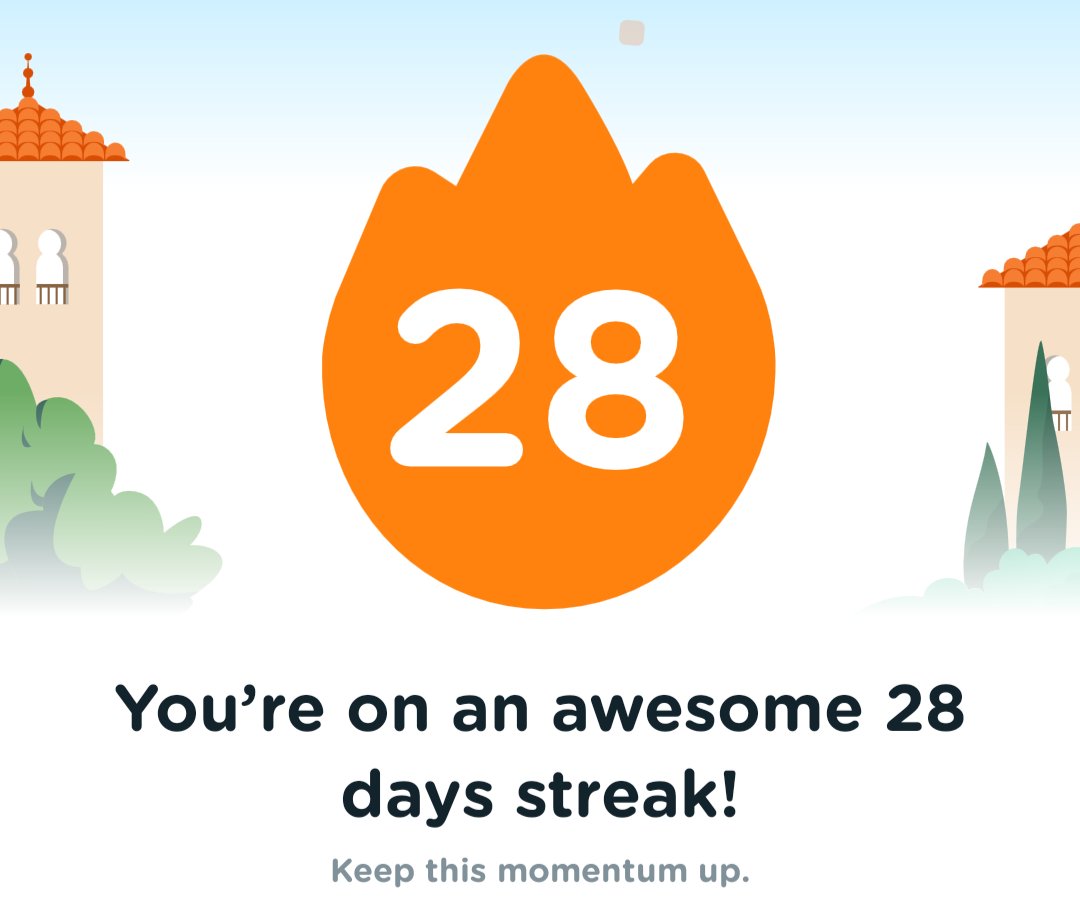 hayanaman's tweet photo. 28 day streak Airlearn

#airlearn https://t.co/Q9LiCGZkcp