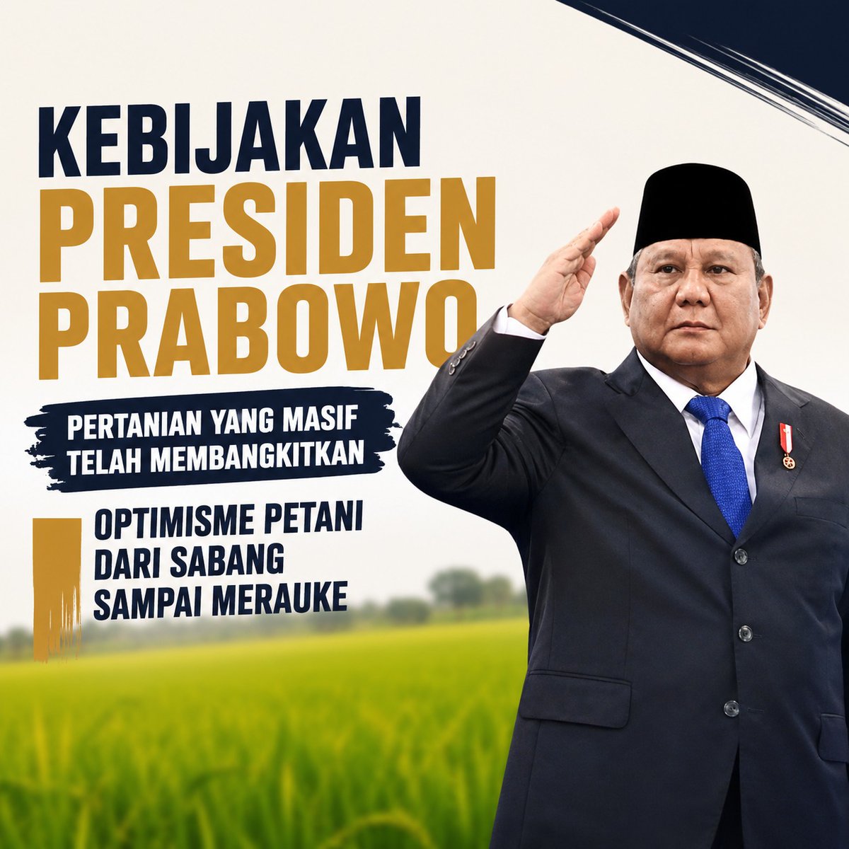 PrawakaZ's tweet photo. Petani dan nelayan disebut sebagai tulang punggung ketahanan pangan Indonesia. Menurutmu, apakah perhatian pemerintah kepada mereka sudah berada di jalur yang tepat?
#presidenprabowo
#programpemerintah
#petani
#nelayan
#infoterkini https://t.co/35vwHp9saw