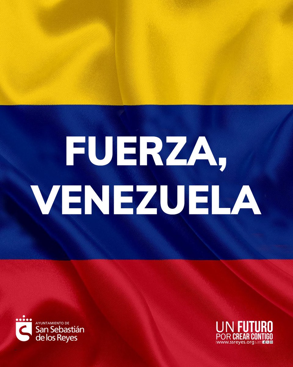 lsfernandeza's tweet photo. San Sebastián de los Reyes, Madrid, y España, con Venezuela 🇻🇪

Nuestros pensamientos con todos aquellos que están sufriendo las consecuencias devastadoras de los terremotos.

Fuerza. Estamos con vosotros. https://t.co/iGWcv6bH98