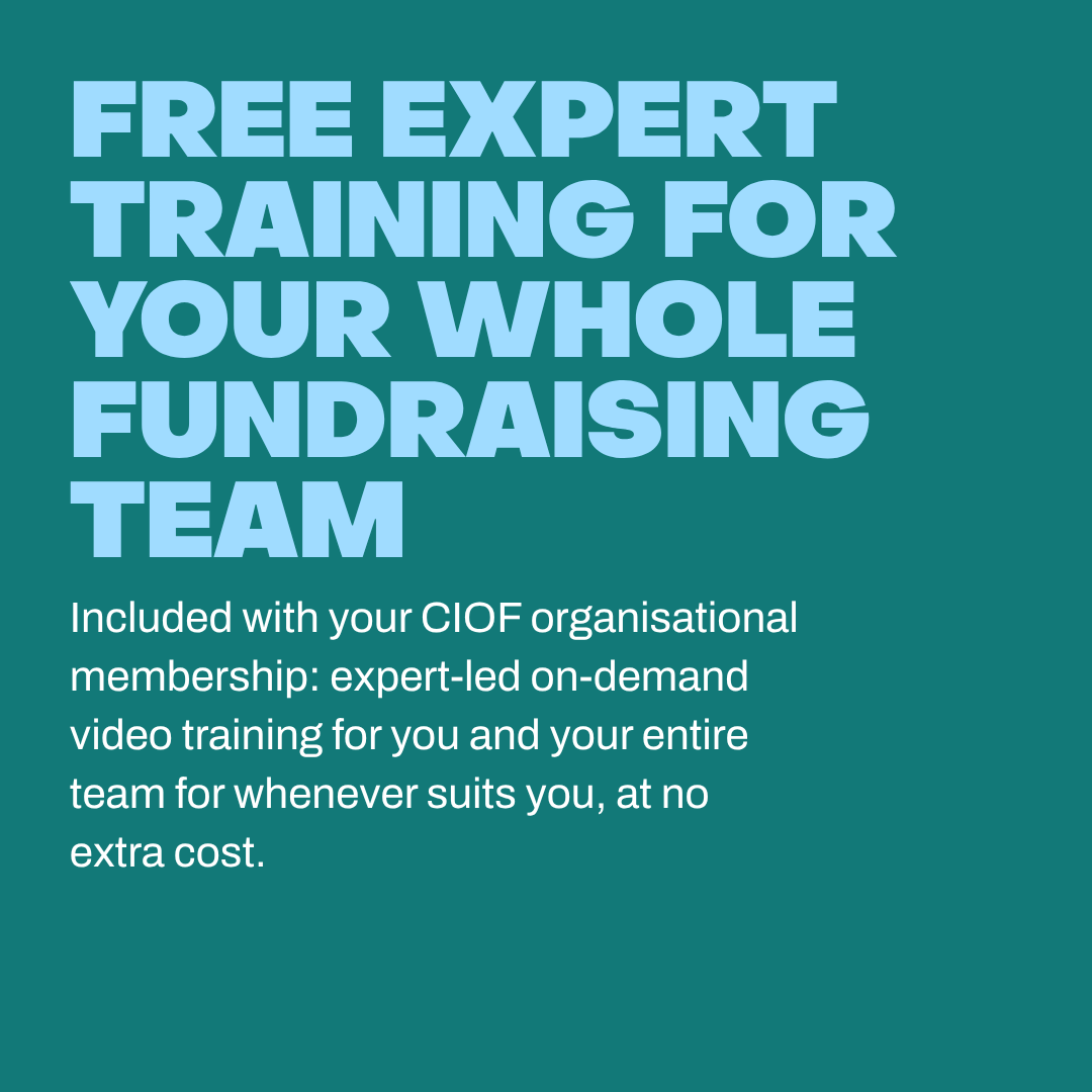 CIOFtweets's tweet photo. Training shouldn't depend on the size of your charity's budget.

This #SmallCharityWeek, we're highlighting the Knowledge Hub: expert-led, on-demand fundraising training included with CIOF membership - free for eligible small charities.

Learn more: https://t.co/hwJI1B7EEg https://t.co/93uhwB6X6V
