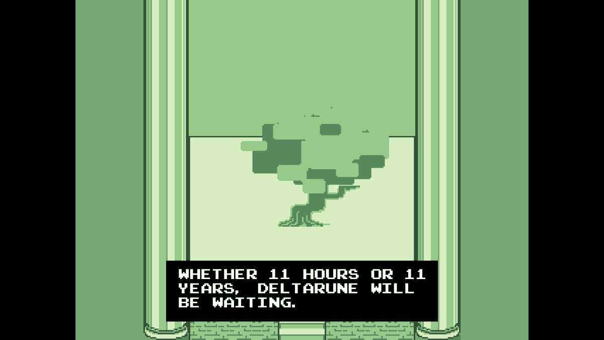 MikoNaoo's tweet photo. Deltarune's chapter 3 and 4 secret room for eggs https://t.co/qxyoqRqGJl