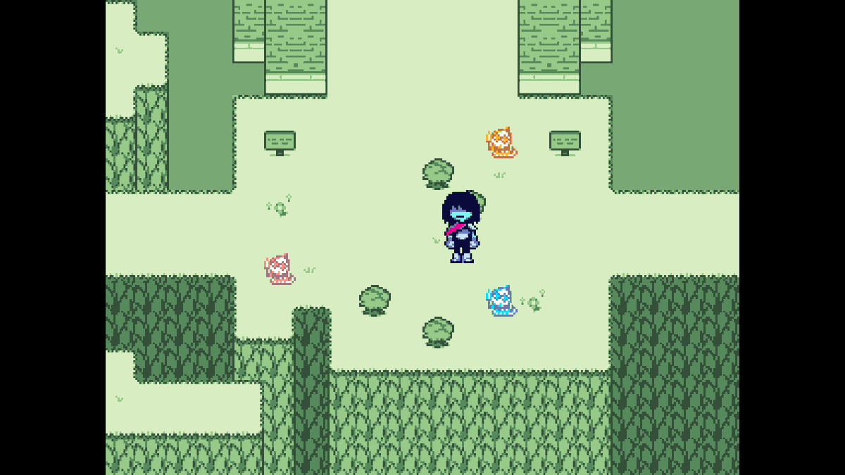 MikoNaoo's tweet photo. Deltarune's chapter 3 and 4 secret room for eggs https://t.co/qxyoqRqGJl