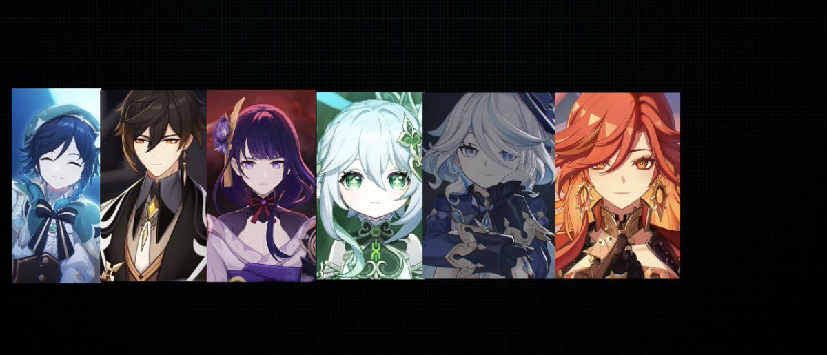 ZapolyarnyTsar's tweet photo. // can they reveal her already so we can finally have the seven archons together 😭 https://t.co/oOZnGjAjo3