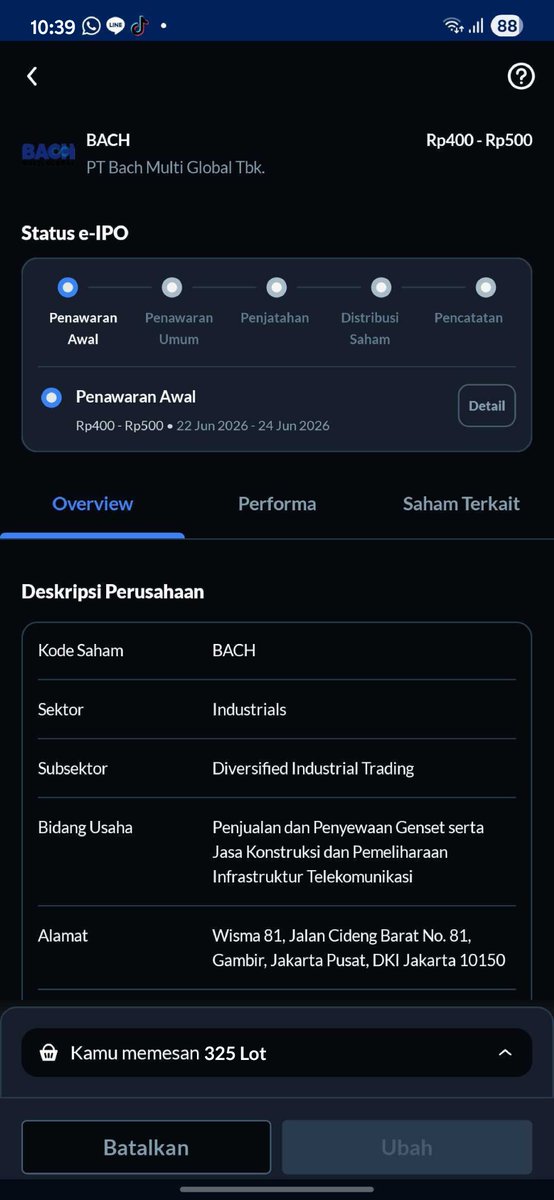 Miska_77's tweet photo. banyak saham rilis waktunya berburu cuan. buat urusan jatah, Ajaib andalan gue. hampir tiap e-IPO di sini dapet porsi allotment yang bikin senyum #AplikasiAjaib #IPOIndonesia #AllotmentIPO https://t.co/7f7cA2mQcj