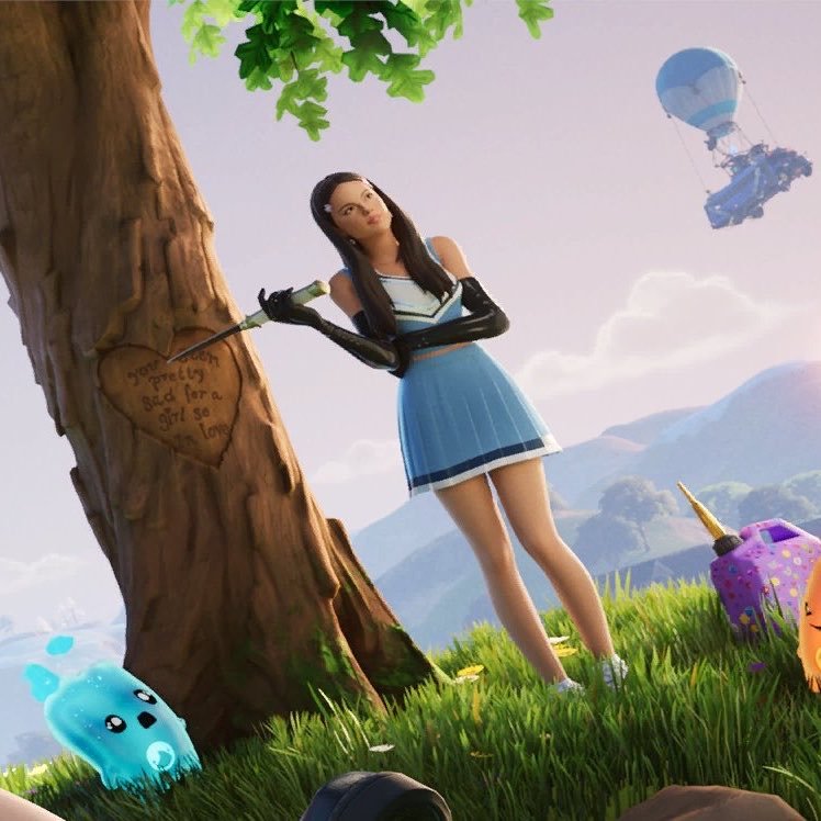 vesperamyst's tweet photo. GOOD 4 U OLIVIA IS NOW IN FORTNITE https://t.co/wo7sltREuj