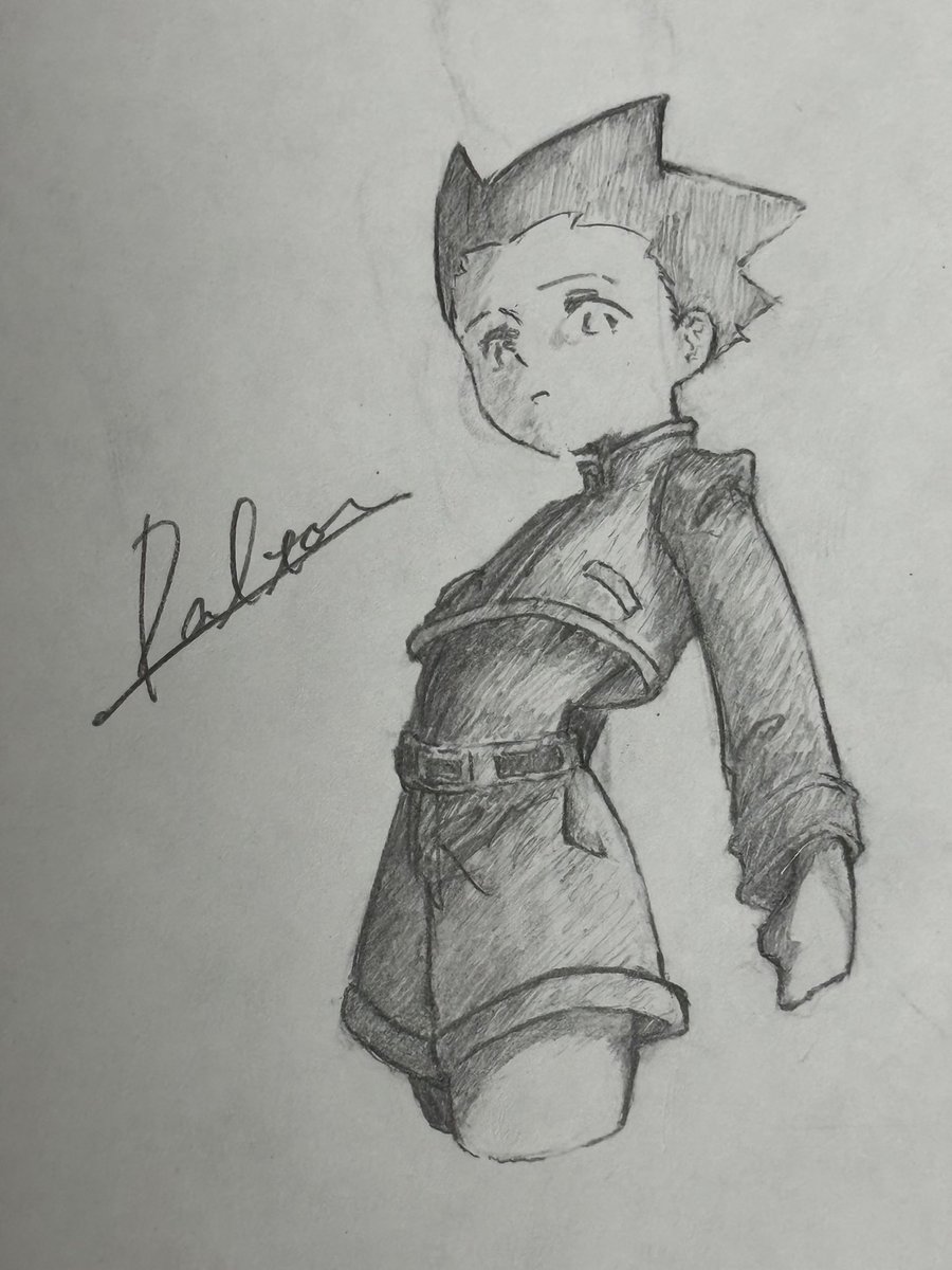 daltonnnn10's tweet photo. #hxh #ゴン  過去一上手くかけた https://t.co/niQTbMVXip