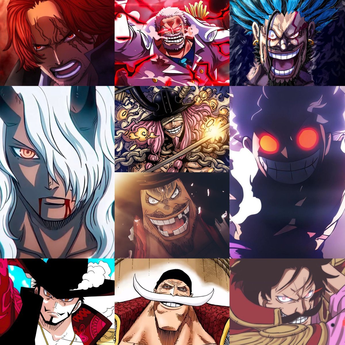 AnimexTwts's tweet photo. Strongest One Piece characters https://t.co/YfioMebfZr