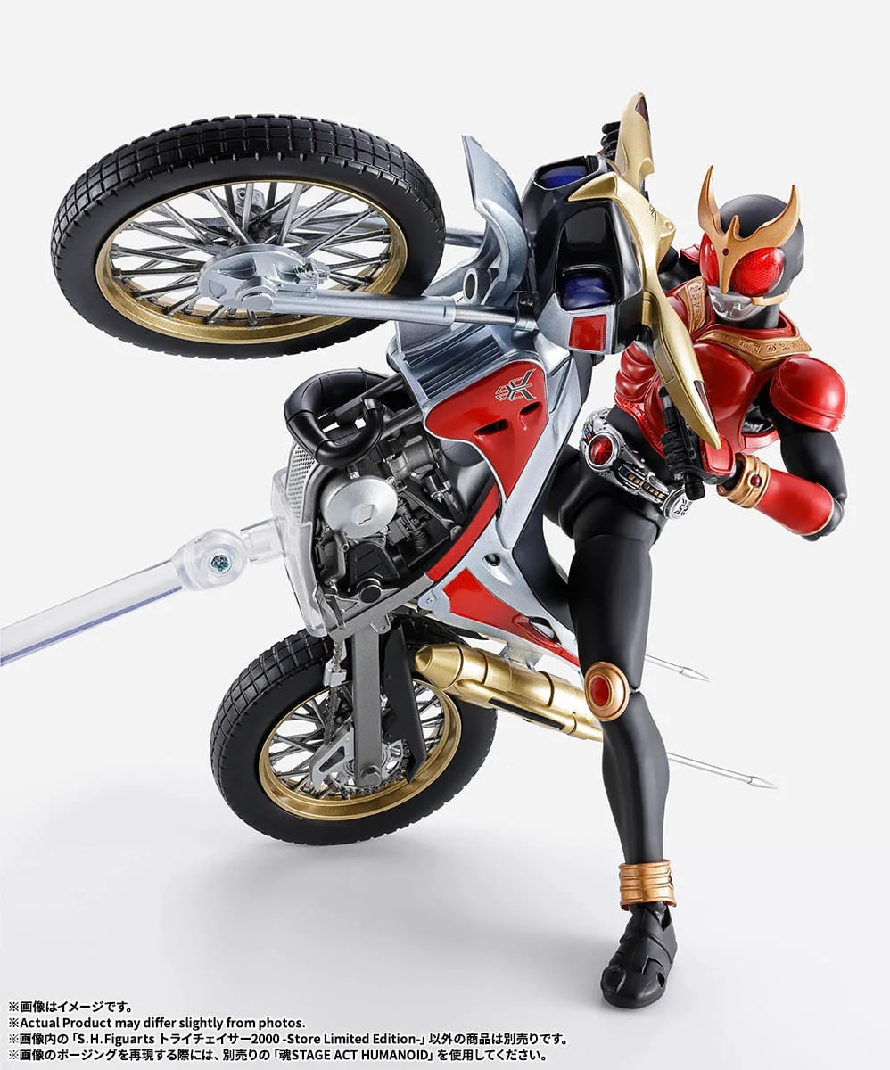 tokusatufig's tweet photo. 【仮面ライダークウガ】S.H.Figuarts「トライチェイサー2000  -Store Limited Edition-」魂ストア限定

【7月6日 抽選受付開始】
価格8,800円（税込）
2026年7月発売予定
https://t.co/RhECDkgaXv
#SHFiguarts #仮面ライダークウガ https://t.co/dOGWDpop3z