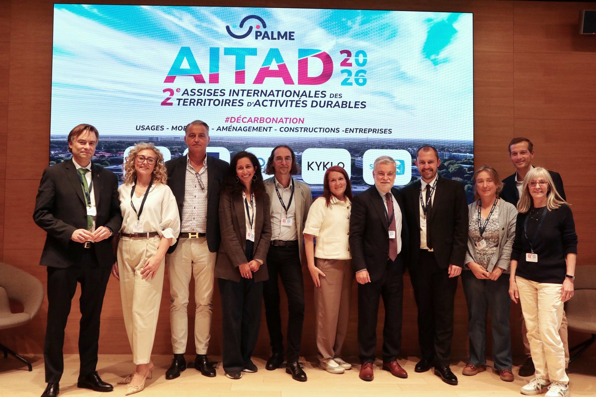 PALMEAsso's tweet photo. 🇪🇸 🇪🇺 #AITAD2026 | 𝗨𝗻𝗲 𝗱𝗶𝗺𝗲𝗻𝘀𝗶𝗼𝗻 𝗶𝗻𝘁𝗲𝗿𝗻𝗮𝘁𝗶𝗼𝗻𝗮𝗹𝗲 𝘁𝗼𝘂𝗷𝗼𝘂𝗿𝘀 𝗽𝗹𝘂𝘀 𝗳𝗼𝗿𝘁𝗲 !
Lors des #AITAD2026, nous avons eu le plaisir d’accueillir une délégation de la CEDAES Confederación Española de Áreas Industriales. https://t.co/YE7hQB1Kf0
