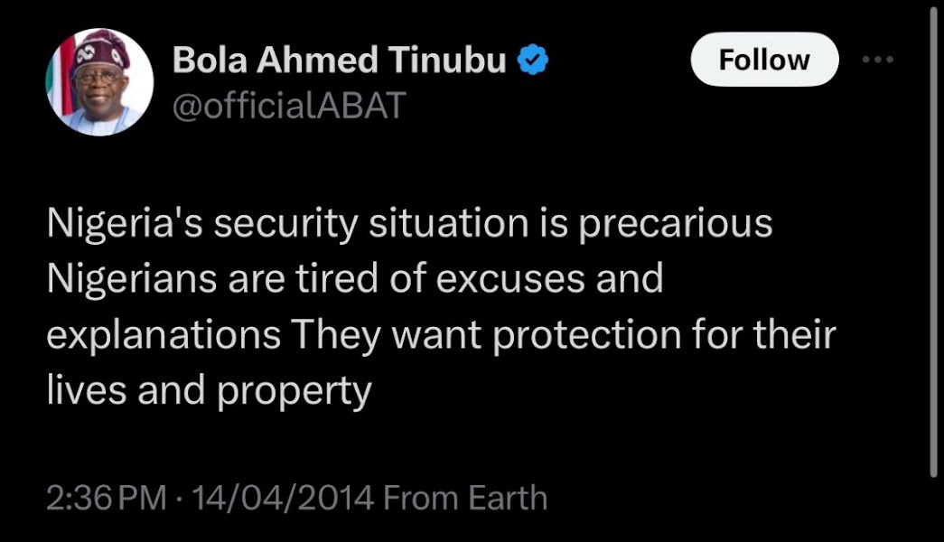 enigmalord1's tweet photo. @aonanuga1956 When @GEJonathan was president, the senile, narcotics, dummy @officialABAT was always on Twitter asking for his resignation - mind you, things weren't even half as bad as this.

But today, his band of thieving politicians in @OfficialAPCNg are trying to change the narrative. 🤡🤡 https://t.co/yS21ma4inT