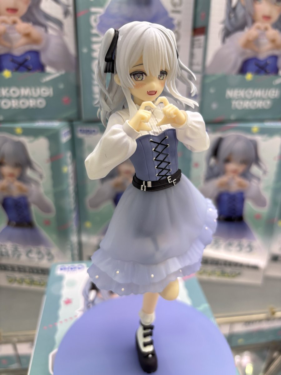 GiGO_Hitachi's tweet photo. 【景品情報】
『猫麦とろろフィギュア
　ーあいどるこれくしょんー
　～GiGO限定～』
『猫麦とろろデフォルメフィギュア
　ーあいどるこれくしょんー
　～GiGO限定～』

入荷しました💖
ご来店、お待ちしております❗️

#ねこむぎ～ご　#GiGO日立 https://t.co/5ogy7oI0U8