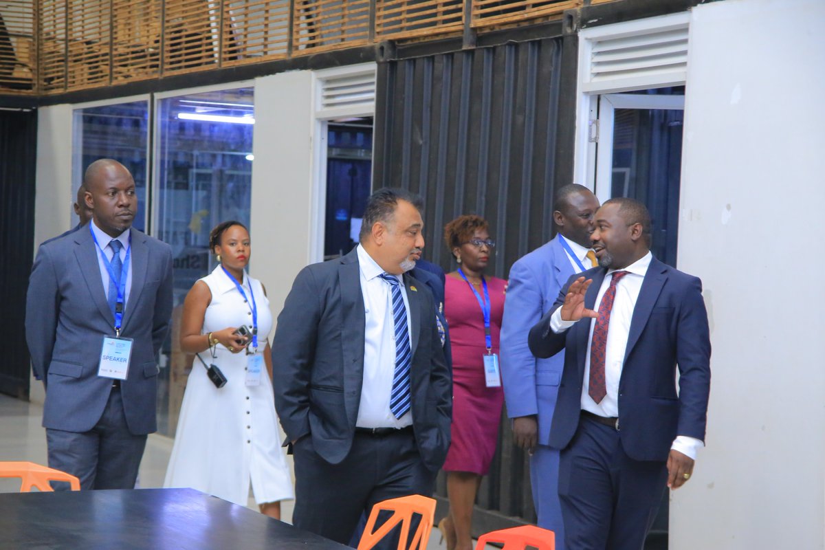 ElyonStrat's tweet photo. Hon. Sanjay Tanna, Minister for Trade, Industry and Cooperatives, has arrived to officiate the #UGCatalystSummit.

The conversations driving Uganda's enterprise and innovation agenda are now in full swing.
#CatalyzingActionForGrowth https://t.co/1Rzf4O86aW
