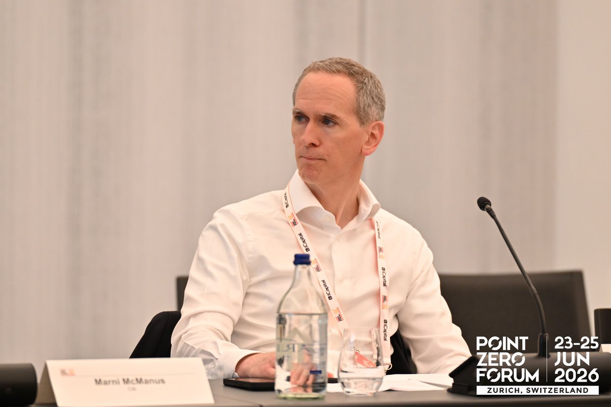 rulematch's tweet photo. “What should move on-chain and what should stay off-chain?”

That was one of the key questions posed at the @pointzeroforum Roundtable on Digital Capital Markets...

...where RULEMATCH CEO David Riegelnig join the conversation hosted by the @SNB_BNS's Thomas Moser.

Blockchain and digital assets are gaining momentum among the largest financial institutions in the world - including central banks.

But - the many choices around efficiency, speed and market integrity remain as relevant as ever for the capital markets of the future.