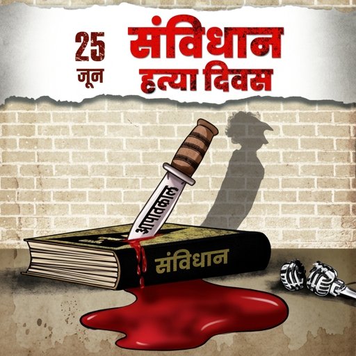 Pranjalpathak13's tweet photo. Today, we observe Samvidhan Hatya Divas. ​On this day, our democracy was suppressed and Constitution was deeply wounded.

​​Let us honor the spirit of everyone who fought against the tyranny and protect our democracy and constitution.
@narendramodi @myogiadityanath @BJP4India https://t.co/QOiE2GGJTb