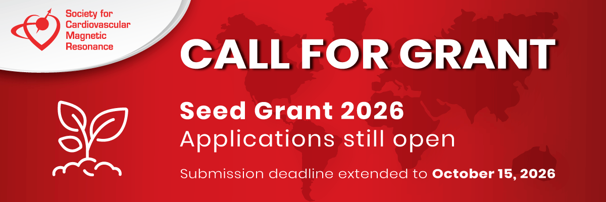 SCMRorg's tweet photo. 🔬 Early-career investigator with an innovative CMR research idea?

The SCMR Seed Grant 2026 supports early-stage projects advancing cardiovascular magnetic resonance research.

⏰ Deadline: October 15, 2026 – 11:59 PM (CT)

👉 Apply now: https://t.co/SJK2j3Ymlo https://t.co/5ddUDB2WZS