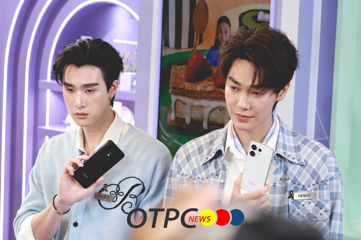 otpcnews's tweet photo. "ดิว-ธี" ร่วมเปิดตัว OPPO Reno16 Series 5G สมาร์ตโฟนเพื่อนซี้ เทรนดี้ทุกช็อต รุ่นใหม่ล่าสุด     

#dew_jsu #tee_vtp 
#DewTee #ดิวธี
#Reno16SeriesTHxDewTee
#Reno16SeriesTH https://t.co/IQBvWDhf9Q