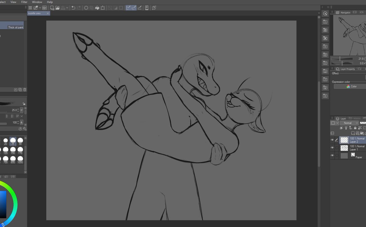 smool_demon's tweet photo. a suzelle wip because the brain worms are acting up again https://t.co/YIPRDdKBer