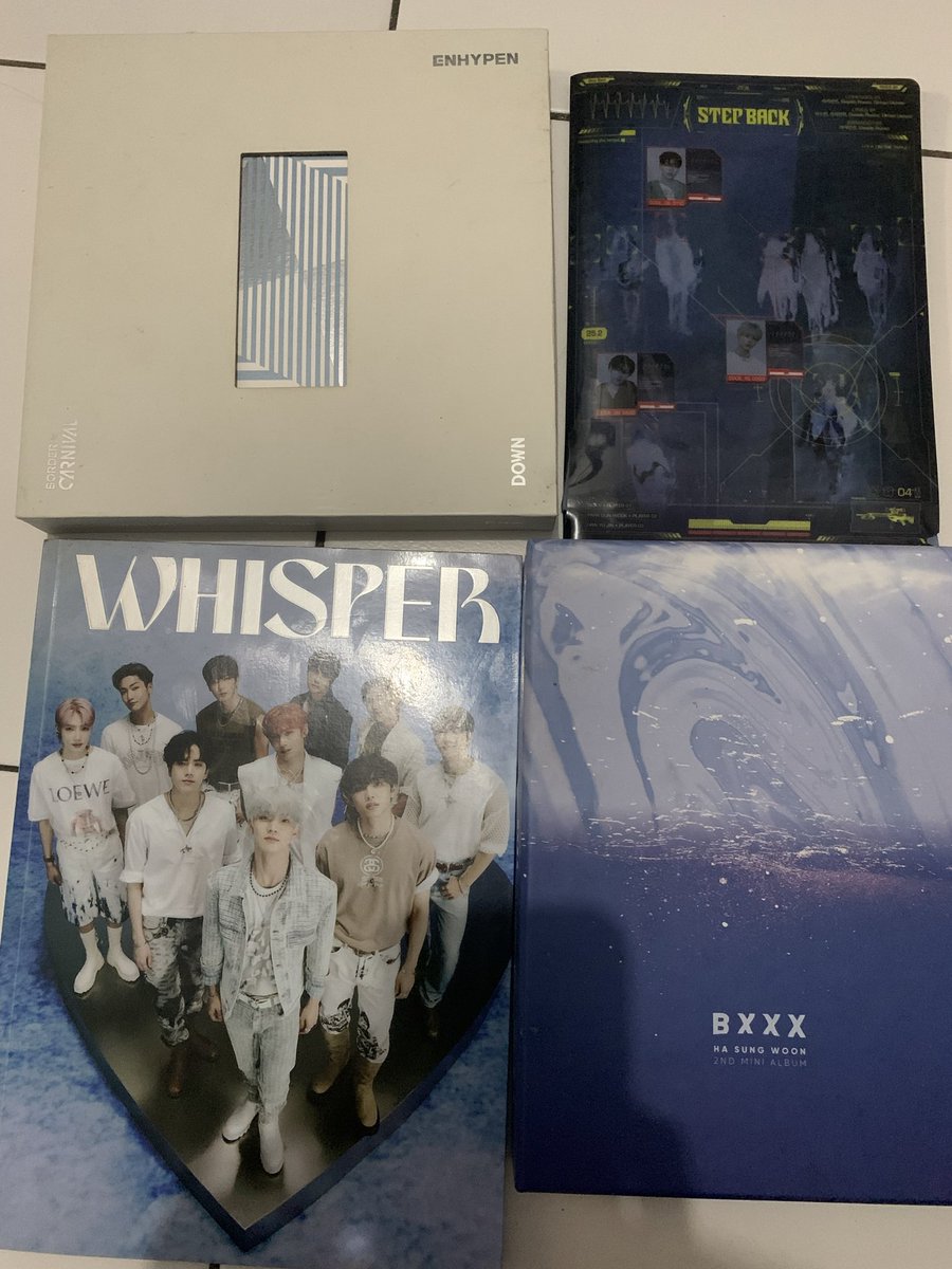 ciiiipp_'s tweet photo. ada yg mau adopt ini album ga guyss (album enhypen, zb1, the boyz, ha sungwoo) nanti drop link nya bareng sama yg freebies https://t.co/4Ca2qLgHN3