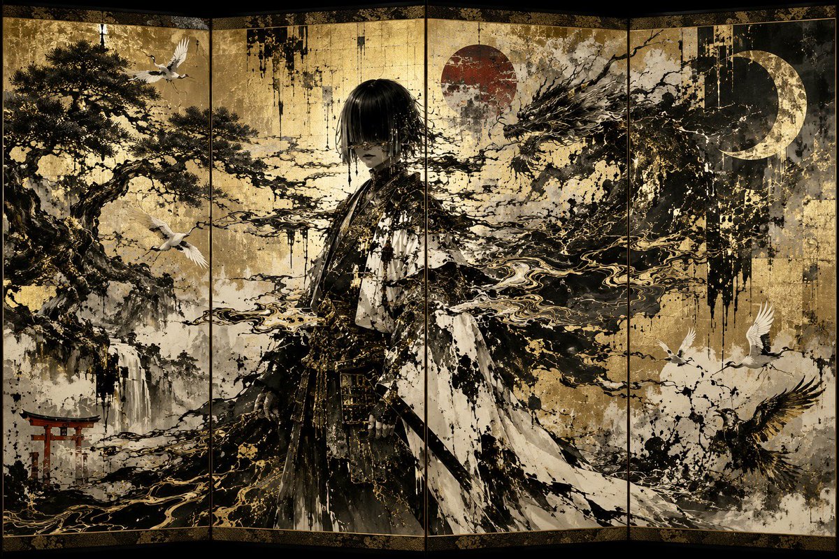 和風アート承ります 和風アート企画 ヒミノさん🙌素敵な企画感謝です‼︎🐰 参加致します