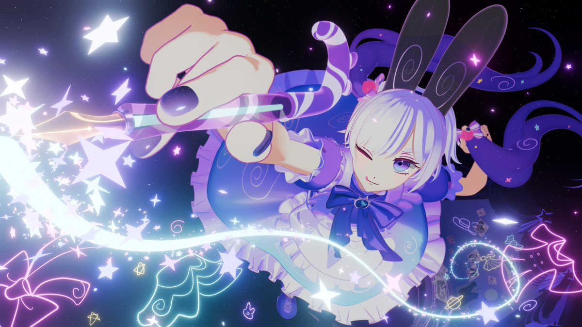 CGWjp's tweet photo. 【WHO'S NEXT？ 2026 vol.1】 

キャラ部門 3位：『星の数ほど、あふれるアイデア！』 
 46点  櫻庭愛梨さん（埼玉工業大学）   

コンセプトは「自分の『好き』を全肯定して、机だけじゃ収まらない無限にひらめくアイデアを宙に描いていく、天才デザイナーの少年」です。
https://t.co/6dlJMMP2UQ https://t.co/wKBx0IahYb