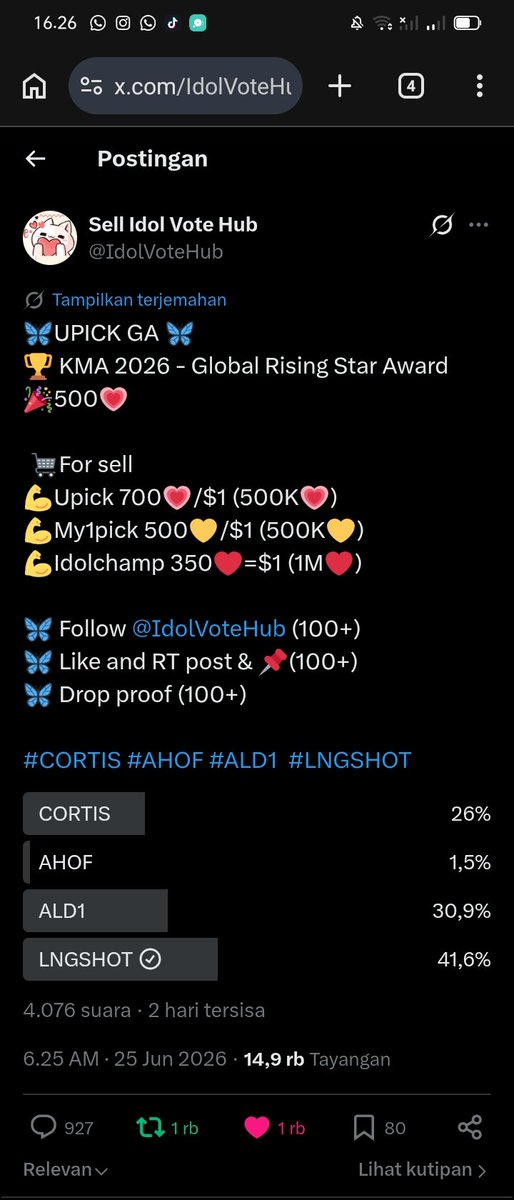 kynelleii's tweet photo. @IdolVoteHub for #LNGSHOT https://t.co/8s2BWhhAm6