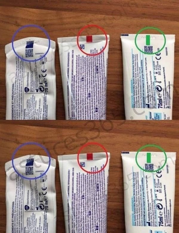 dave_magezi's tweet photo. Have you observed the different color strips on the tooth paste you use and what it means ? Or you just use https://t.co/q1KUS813AH