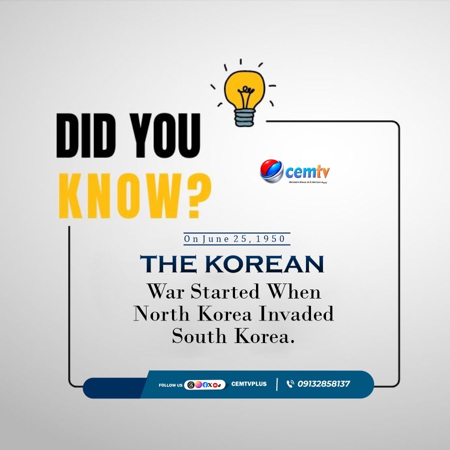 cemtvplus's tweet photo. On this day June 25th, did you know that… 
#news #newsupdate #entertainment #television https://t.co/jtJvzwSVdQ