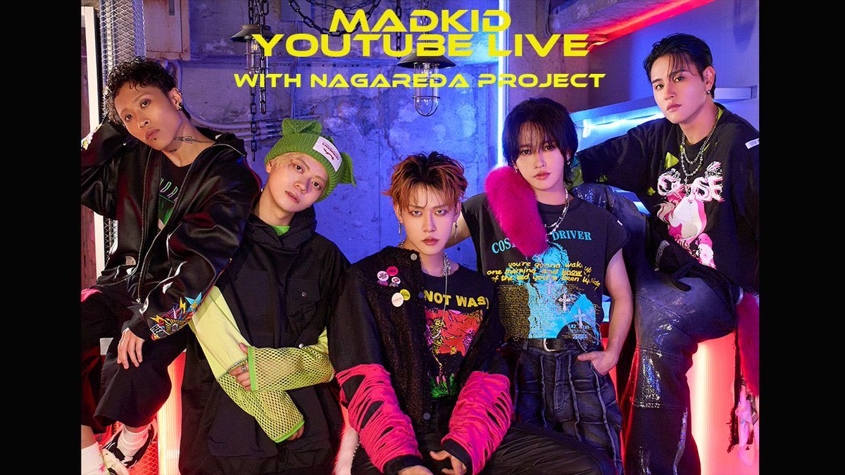 MADKID_official's tweet photo. ▶︎▶︎▶︎
今夜20:00〜
YouTube LIVE配信
▶︎▶︎▶︎

MADKID YouTube LIVE 
WITH NAGAREDA PROJECT

✔️こちらから
https://t.co/NWGflTFWSC https://t.co/vW7sPi8Gep