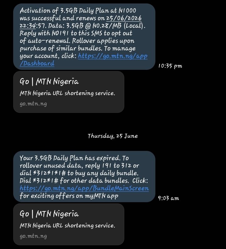 boy_kenox's tweet photo. @MTN180 @MTNNG Wtf is this now
3.5gb for 24hrs and after an hour you are telling me it has expired 
This is gonna be the 4th time it's happening https://t.co/rfNjZJ6BSP