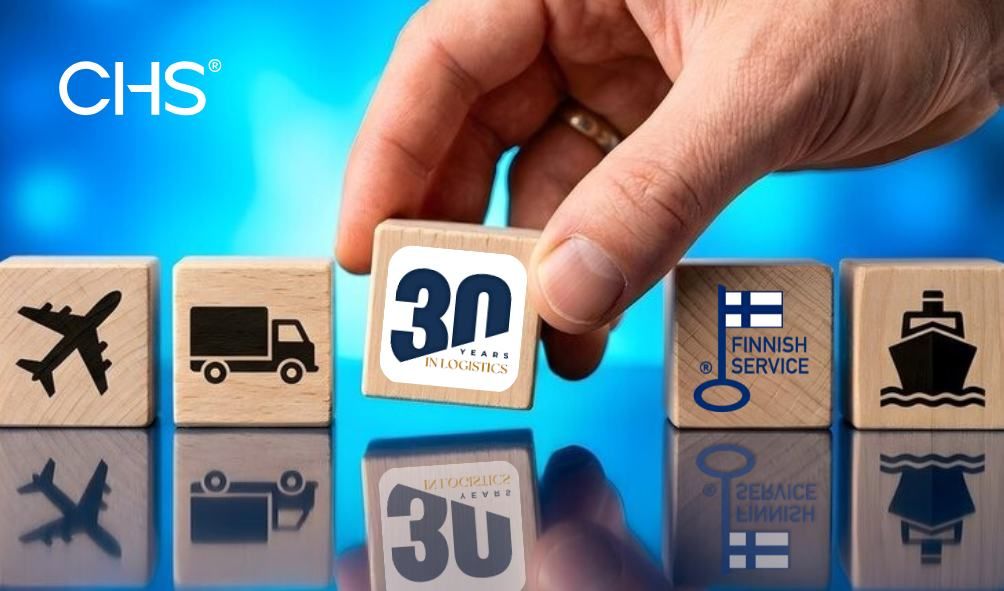 CHS_Finland's tweet photo. 🔹30 vuotta logistiikkaa
🔹20 000+ lähetystä/vuosi
🔹 NPS 73 
🔹Asiakastyytyväisyys 9,3/10
🇫🇮 Globaali verkosto, suomalainen palvelu

Tutustu palveluihimme:
https://t.co/NpiRtiMami

#CHSGroup #juhlavuosi  #huolinta #logistiikka #KansainvälisetKuljetukset  #SuomalaistaPalvelua https://t.co/jH8wH5MfoU