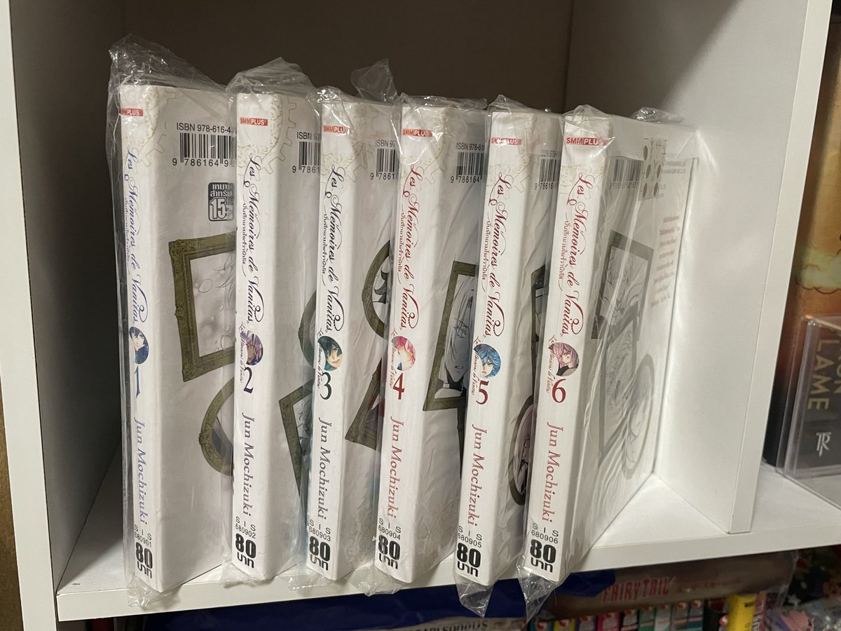 SUMSUMLUU's tweet photo. ˗ˏˋ ꒰ ♡ ꒱ ˎˊ˗  มังงะ #บันทึกแวมไพร์วานิทัส มือ2 เล่ม 1-6 สภาพ 98% อ่าน 1 ครั้งไม่มีตำหนิ

‼️ 240 บาท
🚛 ค่าส่งเหมาๆรวมกับเล่มอื่น 60 บาท

#ตลาดนัดวานิทัส
#ตลาดนัดบันทึก���วมไพร์วานิทัส 
#ตลาดนัดอนิเมะ
#ตลาดนัดมังงะ 
#ตลาดนัดมังงะมือสอง
#siamintercomic #มังงะมือสอง https://t.co/QEUxH3OBlQ