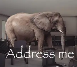 ChickenGuyEvil's tweet photo. Address the elephant in the room
Address it https://t.co/HSEjeIrTZr