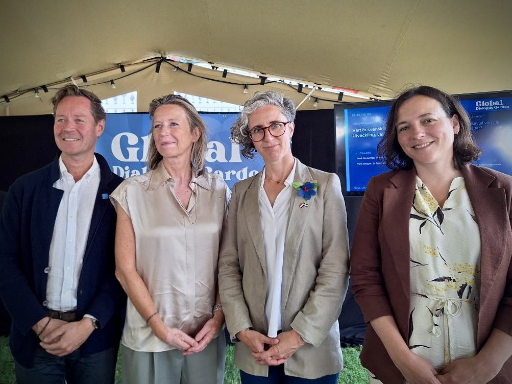 NLinSweden's tweet photo. Yesterday, the NL Embassy in Sweden hosted a seminar on accountability for war crimes committed in Ukraine. Together with Kajsa Ollongren, EU Special Representative for Human Rights, and Måns Molander of Human Rights Watch, we discussed pathways to justice for victims. 1/4 https://t.co/miYsO1aeY1