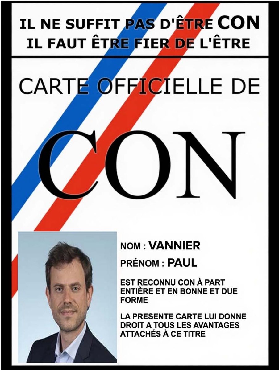 MoiRoro59's tweet photo. @PaulVannierFI Je déteste le RN, mais quelle question à la con de la part d’un député prenant 9000€/mois.
Avec le RN vous êtes la honte du pays. https://t.co/VKtcPBSyZb