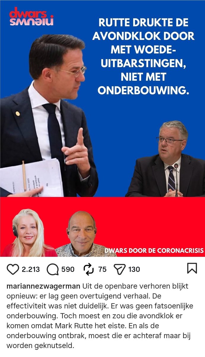 denkaanben's tweet photo. En diegenen die er op tegen waren waren de wappies met hun complot theorieën, weet je nog! https://t.co/BX9SY92hNy