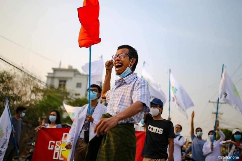 IrrawaddyNews's tweet photo. The pro-democracy community organizers of Myanmar’s Spring Revolution are among the recipients of the 2026 Democracy Award from the U.S.’ National Endowment for Democracy.

#WhatsHappeningInMyanmar https://t.co/u6gGOaffNR