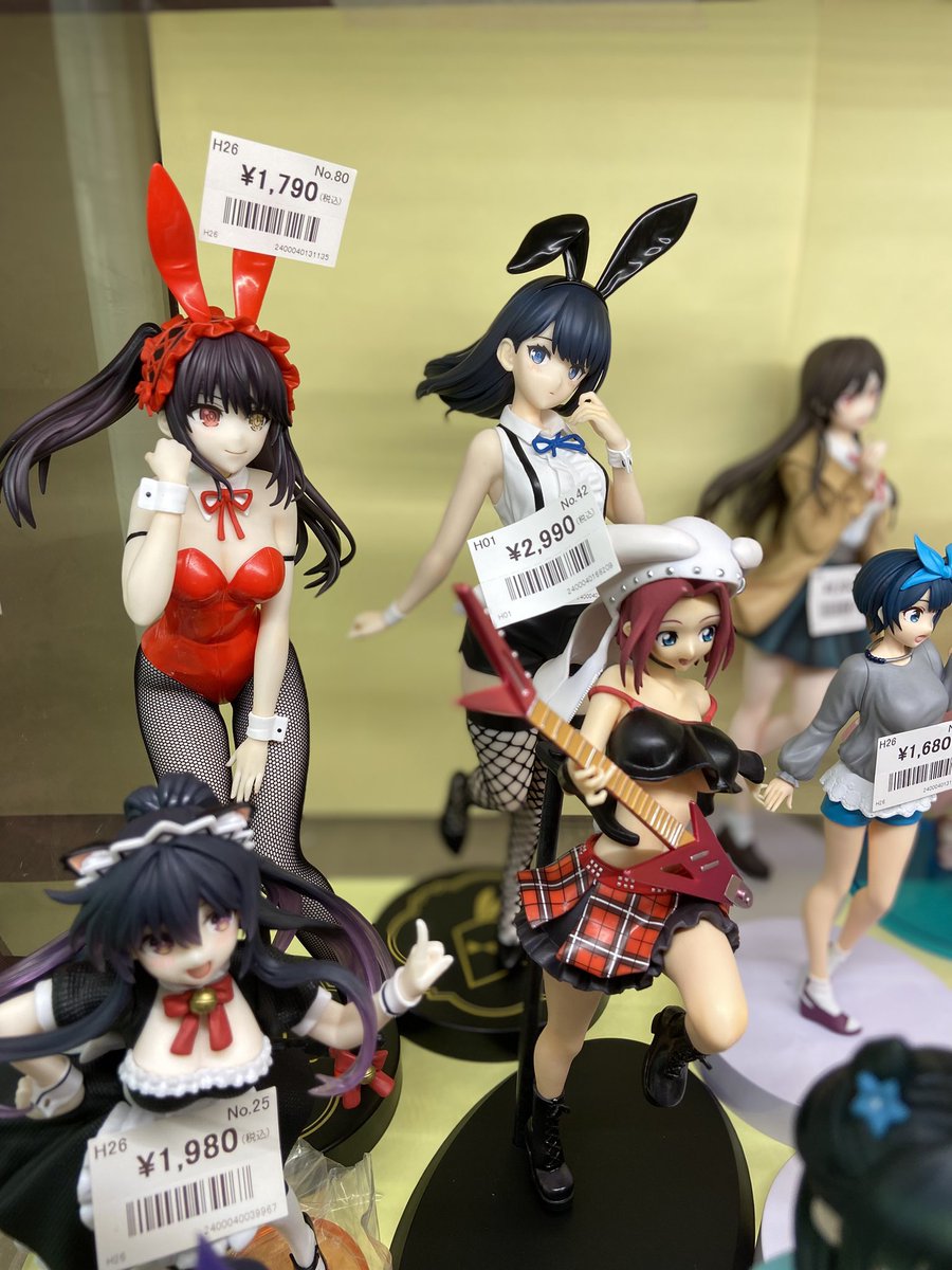 ASTOP_CENTER's tweet photo. [A-Stop Radio Center Store]

[ShowCase Information]

The following figures have arrived in case 🌟H-26🌟⚡️⬇️

#MushokuTensei
#DateALive
#Frieren
#TheApothecaryDiaries

I have so many figures of beautiful anime girls! 🤤❤️

#Astop #RadioCenterStore#Akihabara
#Akihabara https://t.co/Ys3MCynPHS