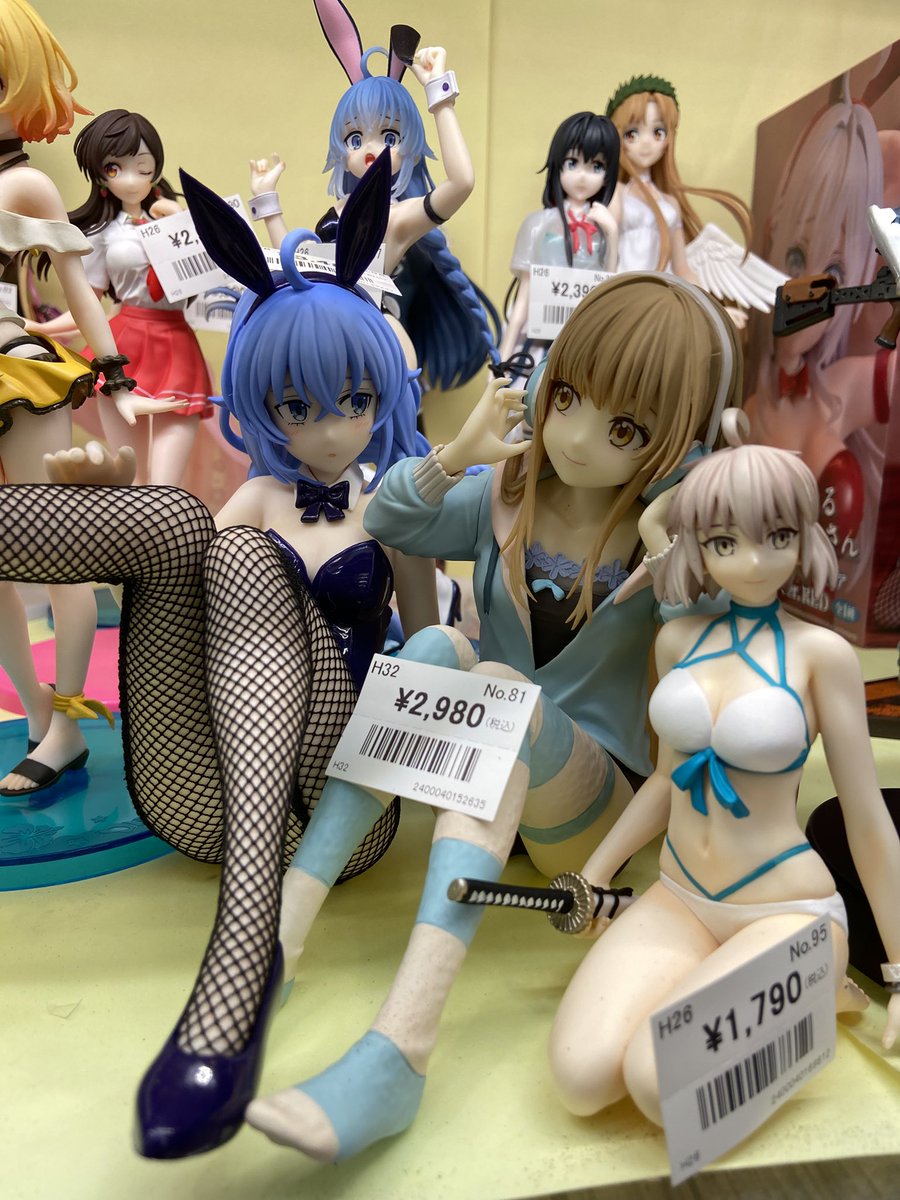 ASTOP_CENTER's tweet photo. [A-Stop Radio Center Store]

[ShowCase Information]

The following figures have arrived in case 🌟H-26🌟⚡️⬇️

#MushokuTensei
#DateALive
#Frieren
#TheApothecaryDiaries

I have so many figures of beautiful anime girls! 🤤❤️

#Astop #RadioCenterStore#Akihabara
#Akihabara https://t.co/Ys3MCynPHS