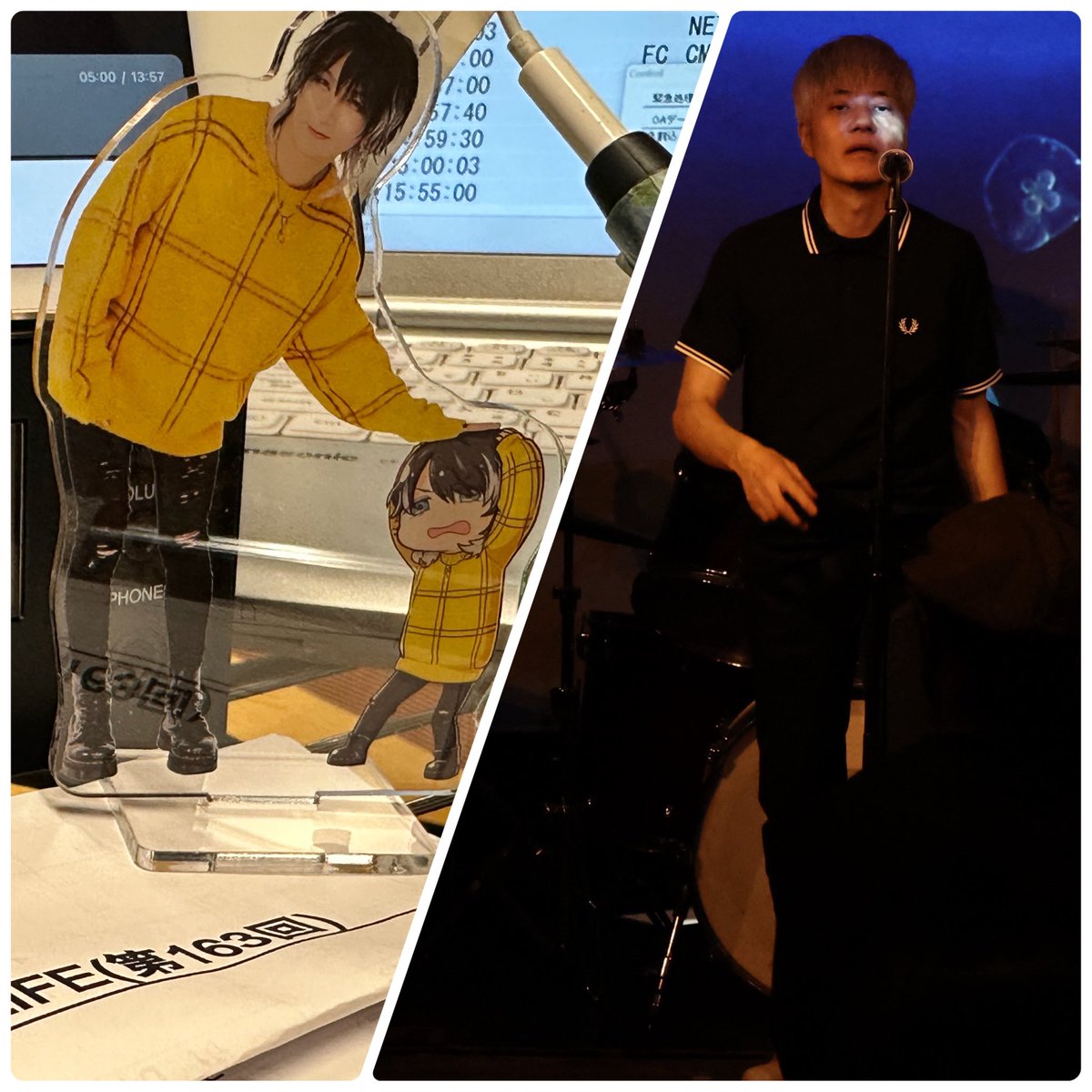 MazeoflifeK's tweet photo. 今夜22時からは
コメントゲストにLoverbの大西タカミさんをお迎えしての
Maze of Life 第163回
再放送をお届け予定、です(*´◡︎`*)
今宵も、みなさんのココロにまっすぐ届けできますように💫
#ikuo
#rayflower
#Loverb
#大西タカミ
#mazeoflife
#22時
#コマラジ https://t.co/BXAgCH1uii
