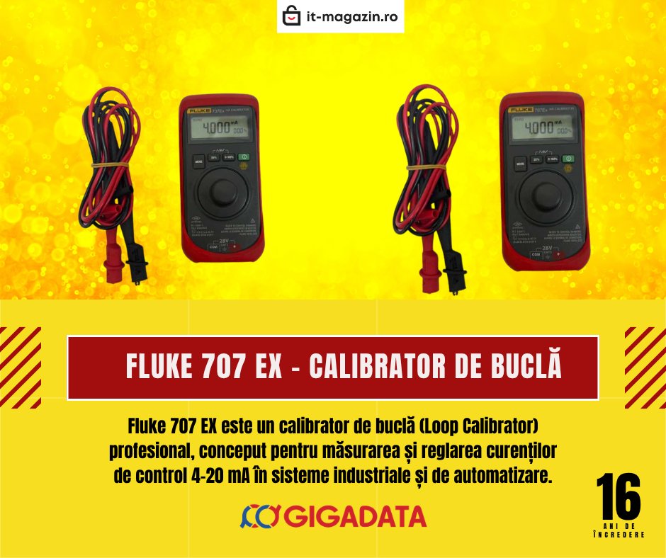 gigadataittech's tweet photo. 🔧 Fluke 707 EX – Calibrator de Buclă pentru Zone Periculoase

#Fluke707EX #Fluke #LoopCalibrator #CalibrareIndustriala #AutomatizariIndustriale #InstrumenteDeMasura #MentenantaIndustriala #ProcesControl #ATEX #EchipamenteIndustriale #Gigadata #ITMagazin #MasuratoriProfesionale https://t.co/7s2R1zAql1