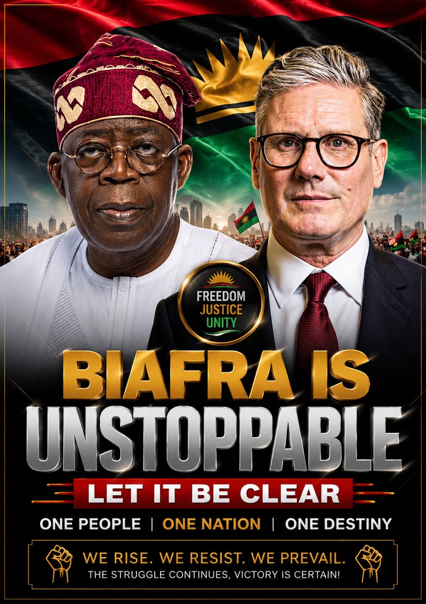 flatbiafran's tweet photo. @Ike_Biafra7777 @ObiJYkKg6QGWMAD The two thugs and mobs hindering Biafran freedom, good news, one is down and disgraced out of office, the other will soon face shame and doom as more truth emerge. Biafra is alive and well, Biafra is blessed and need all support. To hell with Terrorists https://t.co/LWm1zlar9i