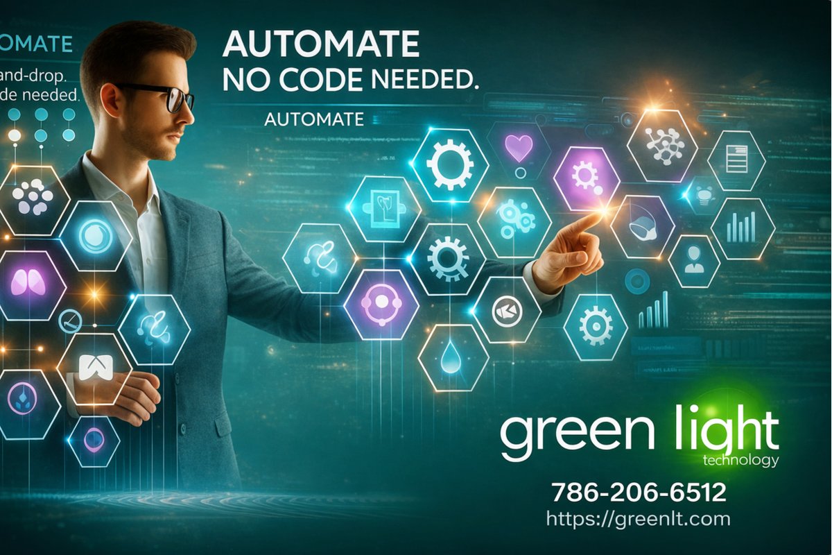 GreenLtTech's tweet photo. With AutoMate, you can start anywhere on your automation journey, robotizing any business process, you can count on "Bots" instead of people, simplifying the different processes in the company. https://t.co/5tUM6AbUwj (786) 206-6512 info@greenlt.com https://t.co/2wM5UA3gHJ