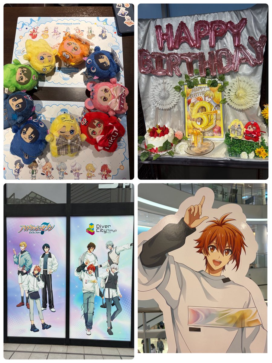 amane_0709's tweet photo. こんなお天気だったのに、アニカフェ、お台場とお付き合いいただいた美鈴さん、bunちゃん、ねっこさん、ありがとうございました。
推しもたくさんお迎え出来て、嬉しい、楽しい1日でした😀

でも、さすがに疲れたわ😓 https://t.co/AmE7IXNBk1