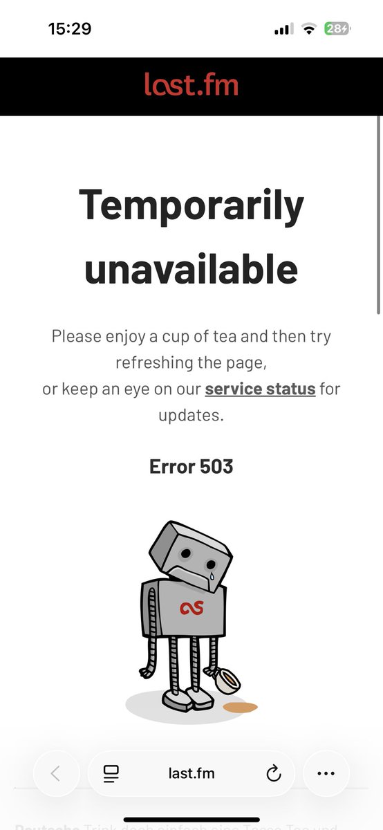 jl_moonchild's tweet photo. U can’t do this shyt forever @lastfm lol 
Put your damn server up, I need to delete my account https://t.co/ApwoxN5p5J