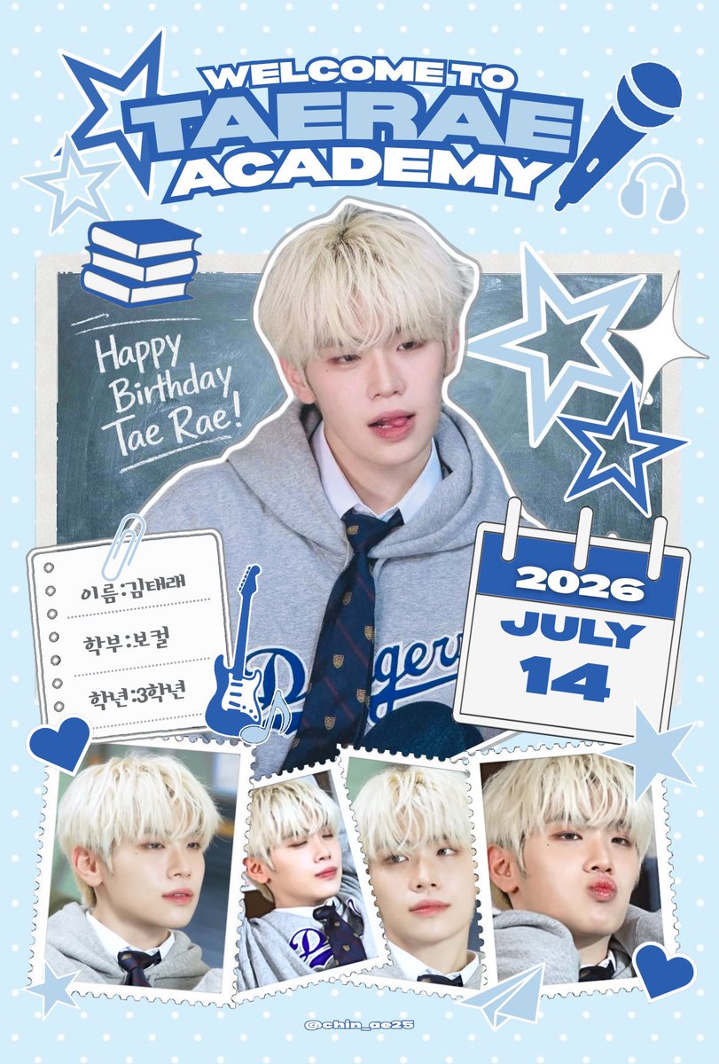 chin_ae25's tweet photo. 🩵 𝙁𝙄𝙉𝘼𝙇 𝙐𝙋𝘿𝘼𝙏𝙀 🩵
𝟮𝟬𝟮𝟲 𝙆𝙄𝙈𝙏𝘼𝙀𝙍𝘼𝙀 𝘽𝙄𝙍𝙏𝙃𝘿𝘼𝙔 𝘾𝘼𝙁𝙀 𝙀𝙑𝙀𝙉𝙏
𝙒𝙀𝙇𝘾𝙊𝙈𝙀 𝙏𝙊 𝙏𝘼𝙀𝙍𝘼𝙀 𝘼𝘾𝘼𝘿𝙀𝙈𝙔🏫.*

𝙏𝙊𝙆𝙔𝙊🩵
𝙘𝙖𝙛𝙚 𝙏𝙝𝙚 𝙎𝙩𝙖𝙣𝙙𝙖𝙧𝙙 

𝙊𝙎𝘼𝙆𝘼🩵
𝙘𝙖𝙛𝙚 𝙗𝙡𝙪𝙪

𝙉𝘼𝙂𝙊𝙔𝘼🩵
𝙍𝙄𝙀 𝙍𝙄𝙀  
*場所が変更になりました

🗓:𝟳/𝟭𝟭~𝟳/𝟭𝟰
(𝙉𝘼𝙂𝙊𝙔𝘼 ▶𝟳/𝟭𝟬~𝟳/𝟭𝟰)

𝙋𝙡𝙚𝙖𝙨𝙚 𝙘𝙝𝙚𝙘𝙠 𝙞𝙣𝙛𝙤𝙧𝙢𝙖𝙩𝙞𝙤𝙣

 #WELCOMETOTAERAEACADEMY  #テレに伝えたい想い  #태래에게전하고싶은마음  #キムテレ #김태래  #KIMTAERAE  #ZEROBASEONE