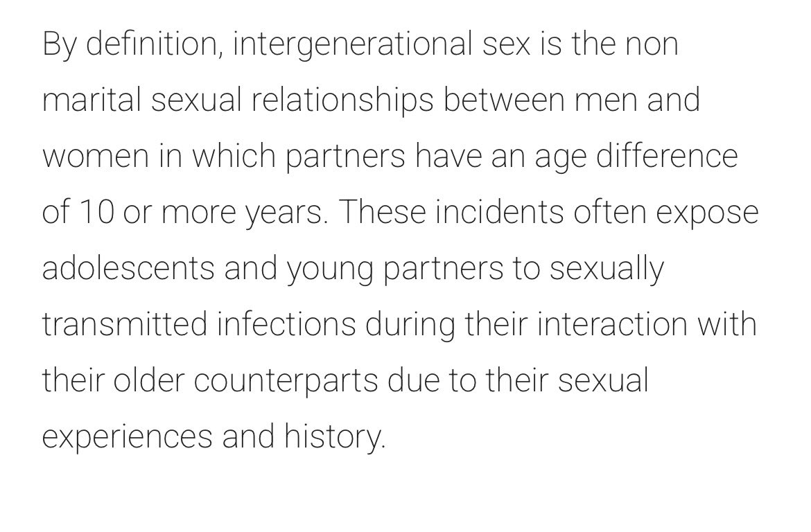 nackyBW's tweet photo. About 69% of defilement cases are for victims aged 16-18. Next most affected group being 11-15yo. Cases often involve inter generational sex with older males. 99% of cases involve female victims. https://t.co/brfV3oqJkM