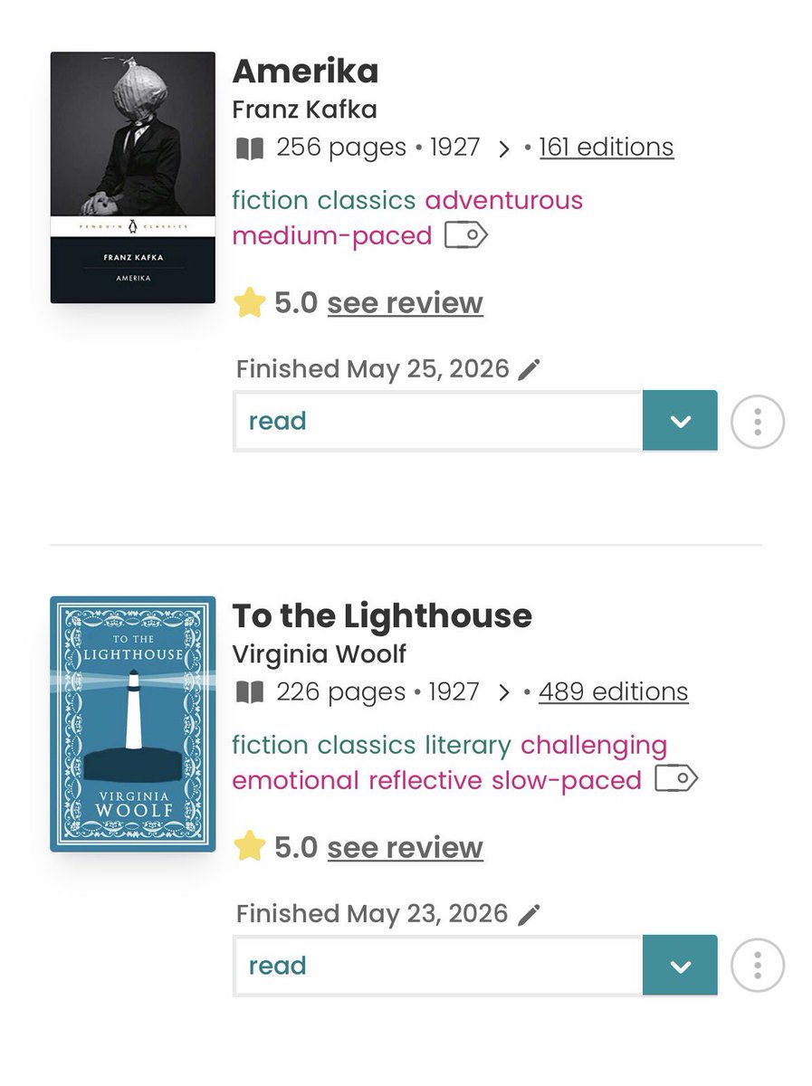 FlynnRami's tweet photo. my 5 star reads for the year so far (out of 35 books read) ⭐️⭐️⭐️⭐️⭐️ https://t.co/Vc32Lpig04